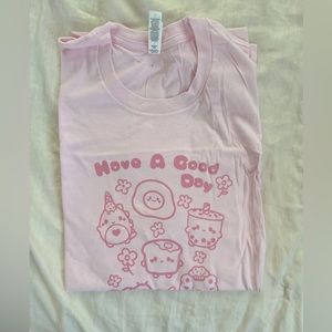 Lulu Sweet Kawaii Shop Short Sleeve Have a Good Day t-shirt